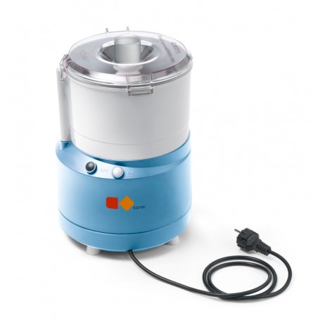 Cutter CSK32 Karel, capacità vasca in ABS termoresistente 3,2 litri, coperchio in policarbonato,2800 giri al minuto, 370 W