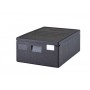 Contenitore isotermico in polipropilene mod. 133275 Cambro con coperchio, cap. 53 litri, 690x490x270h mm, colore nero