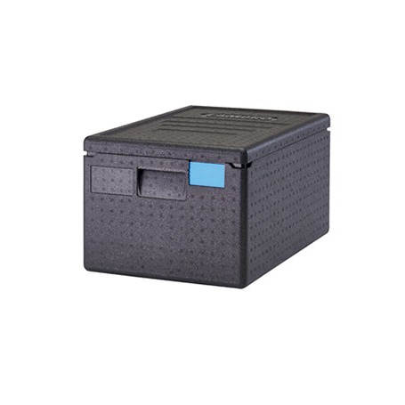 Contenitore isotermico in polipropilene mod.136702 Cambro con coperchio,cap.GN1/1 h20 cm,alta densità,600x400x316hMM,colore nero