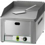 Fry top liscio gas da banco mod. FRY1LM Fimar, piano cottura in acciaio sabbiato, 3.308 kcal/h, piezoelettrico, 36x60x30h cm