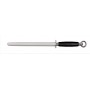 Acciaino prof.le cromizzato ovale Linea Supra, manico nero, lama in acciaio inox, 3 lunghezze, SY61.020B, SY61.027B, SY61.030B