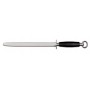 Acciaino prof.le cromizzato ovale Linea Supra, manico nero, lama in acciaio inox, 3 lunghezze, SY61.020B, SY61.027B, SY61.030B