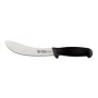 Coltello prof.le scimitarra Linea Supra, manico nero, lama semilucida, 4 lunghezze, SM08.021B, SM08.023B,SM08.026B,SM08.031B