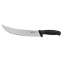 Coltello prof.le scimitarra americano, Linea Supra, manico nero, lama semilucida, 2 lunghezze, SM13.026B e SM13.031B