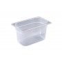 Contenitore in polipropilene gastronorm, misura GN 1/4 (265x163 mm), 4 altezze (65/100/150 e 200 mm)