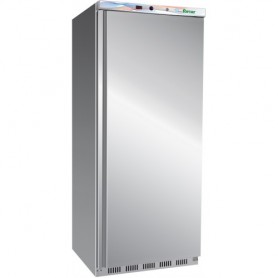 Armadio congelatore statico EcoLine inox mod. G-EF600SS Forcar, cap. 555 litri, -18°/-22°C, 6 ripiani, 78x69,5x189h cm, 550W