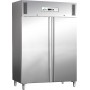 Armadio frigo ventilato Professional Line inox mod. G-GN1410TN Forcar, 2 porte, -2°/+8°C, 6 griglie GN 2/1, 148x83x201h cm