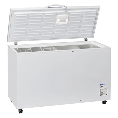 Congelatore a pozzetto Top Standard mod. CF508 Cool Head, capacità 500 L, -15°-25°C, refrigerazione statica, 155x70x85 cm