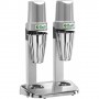 Frullatore frappè doppio mod.FP2I Fimar con 2 bicchieri in acciaio inox e sistema di accensione automatica