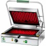 Piastra elettrica media in vetroceramica mod.PV40LR Fimar, piastra superiore rigata