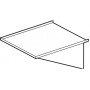 Scivolo inox 60 per friggitrice, 38x55x27h CM