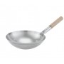 Wok Sambonet Paderno in ferro, mod. 49604, antiaderente, con manico, 3 misure