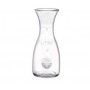 Caraffa in vetro collezione Misura, mod. 1808, capacità 1 litro