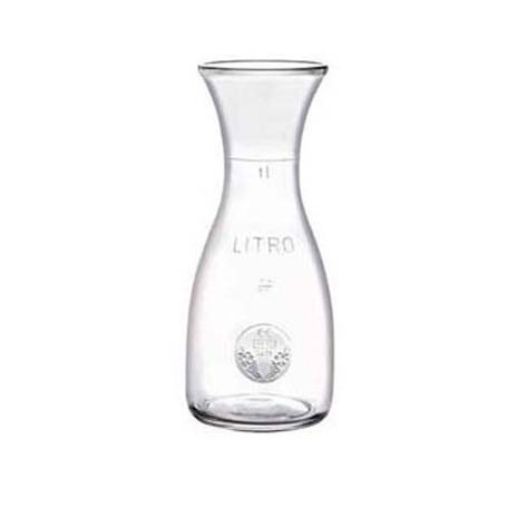 Caraffa in vetro collezione Misura, mod. 1806, capacità 0,25 litri