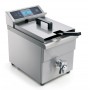 Friggitrice ad induzione 1 vasca da banco mod. Klondike 8r, 8 litri Sirman, comandi touch, 60÷190°C, rubinetto, 3500 W