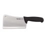 Falcetta professionale salumiere Linea Supra, manico nero, lama satinata cm 18, SQ37.018
