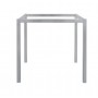 BASE TAVOLO PER INTERNO IN METALLO VERNICIATO, DISPONIBILE IN 2 MISURE, 80X80 E 120X80