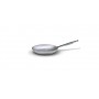 Padella svasata bassa 1 manico alluminio bianco Ballarini serie 7000, MOR.102833, Ø 36 cm, h 5,5 cm