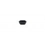 Coppa quadrata nera collezione Buffet Melamina cm 12,7x12,7 h 6 cm
