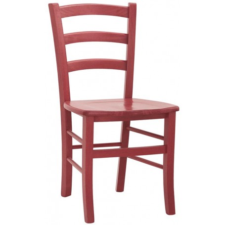 Sedia per interni mod. 1036-G02 Rossanese in legno, disponibile in 4 colori