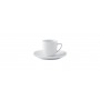 Tazza da caffè mor.115818 collezione Mimoza Bianco, cl 9