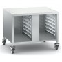 Sottotelaio III aperto su un lato,14 coppie guide, ruote, per forno Rational 6-1/1 e 10-1/1, 60.31.105