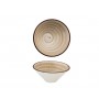 Coppetta tonda svasata collezione New Bone China mor.127170, colore sabbia, Ø 10 cm, h 4 cm