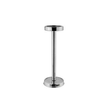Colonna inox portasecchiello champagne Fac, MOR.20196, Ø 16 cm h 68 cm, base per secchiello Ø 17 cm