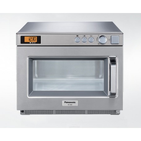 Forno a microonde professionale NE 1643 Panasonic, piatto fisso in ceramica, comandi manuali, cap. 18 litri, 2 magnetron