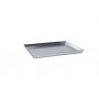 Teglia rettangolare con angoli svasati e bordo in alluminio puro 99%, Ballarini serie 7000, mor. 101782, 45x35x3h cm