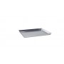 Teglia rettangolare con angoli svasati e bordo in alluminio puro 99%, Ballarini serie 7000, mor. 101780, 35x28x3h cm