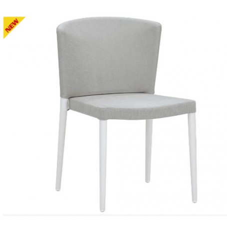 Sedia per esterno mod.1790-MB1 Rossanese, struttura in alluminio verniciato, rivestimento in texilene, 2 colori