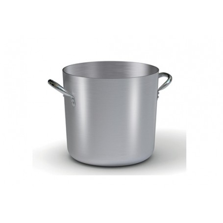Pentola alta 2 manici alluminio bianco Ballarini serie 7000, MOR.102777, Ø 24 cm, h 22 cm lt 9,5