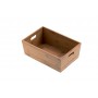 Cestino pane bamboo rettangolare MOR.122565, cm 20x15 h 9 cm