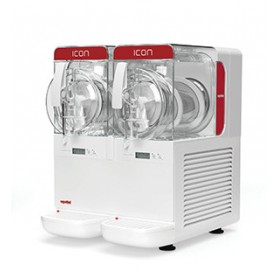Granitore Ugolini per la produzione di creme gelato, sorbetti e granite mod. Icon 3/2, 2 campane 2,8 litri