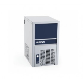 Produttore di ghiaccio mod. CP 25.6W Aristarco, cubetto pieno, raffreddamento ad acqua, produzione giornaliera fino a 25 kg