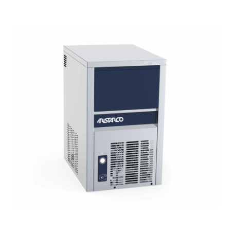 Produttore di ghiaccio mod. CP 30.12W Aristarco, cubetto pieno, raffreddamento ad acqua, produzione giornaliera fino a 30 kg