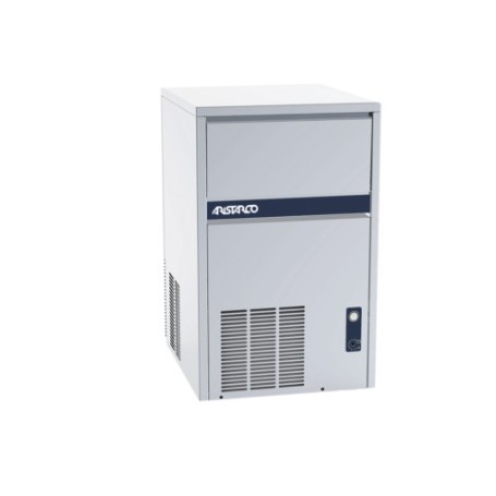 Produttore di ghiaccio mod. CP 50.25W Aristarco, cubetto pieno, raffreddamento ad acqua, produzione giornaliera fino a 50 kg