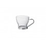 Bicchiere punch MOR.36943 collezione Oslo temperata cl 10,9 h 6,3 cm Ø 6,7 cm