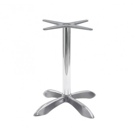 Base tavolo per esterno mod.136-B struttura in alluminio, piedini regolabili, h 70 cm