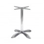 Base tavolo per esterno mod.136-B struttura in alluminio, piedini regolabili, h 70 cm