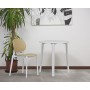 Tavolo per esterno in polipropilene Ø 70 cm x h 74 cm, ROSSA.071-DH01, colore bianco
