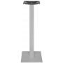 Base per tavoli alti per interni mod. 749-33940H, struttura in acciaio verniciato, piedini regolabili, h 108 cm, 3 colori