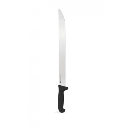 Coltello professionale arrosto Linea Supra, manico nero, lama semilucida, 2 lunghezze, SA70.044B - SA70.055B