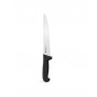 Coltello professionale arrosto punta laterale, linea Supra, manico nero, lama semilucida, 2 lunghezze SA71.025B, SA71.030B