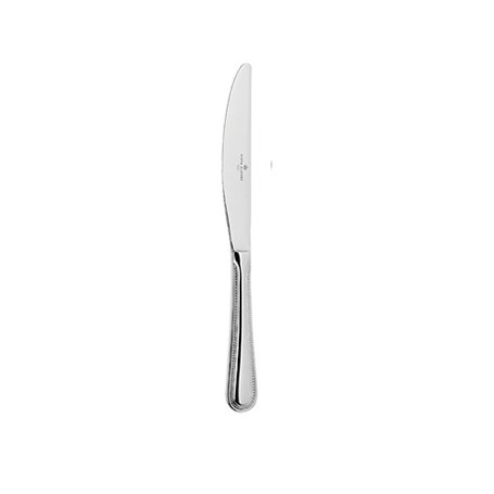 Coltello tavola manico pieno Collezione Perlè Vista Alegre, Mor.134937, in acciaio inox 18/10 spessore 3 mm