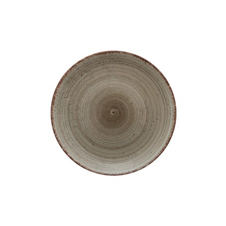 Piatto piano collezione Avanos Terra New Bone China decorata a mano Gural Porselen, MOR.128015, Ø 27 cm