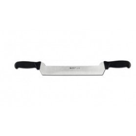 Coltello professionale Formaggio, due manici rialzati, Linea Supra, manici nero, lama semilucida, SW42.030B