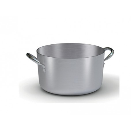 Casseruola media 2 manici alluminio bianco Ballarini serie 7000, MOR.102796, Ø 40 cm, h 22,5 lt 27,2