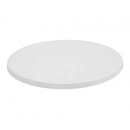 Piano tavolo per esterno tondo mod. Alfa Rossanese, disponibile in 3 misure (ø 60 - 70 e 80 cm) e in 16 colori